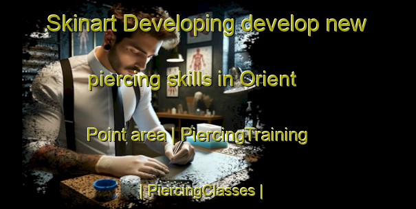 Skinart Developing develop new piercing skills in Orient Point area | PiercingTraining | PiercingClasses | SkinartTraining-United States